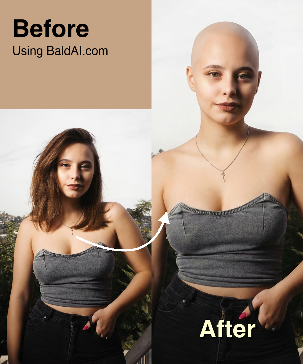 Prank Your Friends with Hilarious Bald Filter